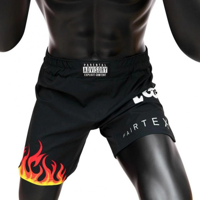 ММА Шорти - Fairtex MMA shorts AB12 Burn - Black​